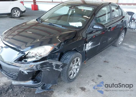 2013 Mazda Mazda3 I Sv from USA, damaged, VIN JM1BL1TG0D1851035
